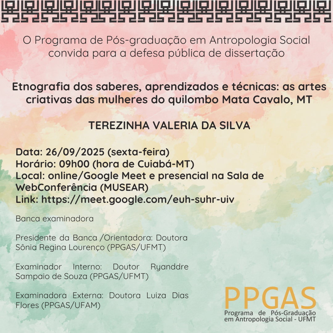 Banca de Defesa Pública - Terezinha Valeria da Silva