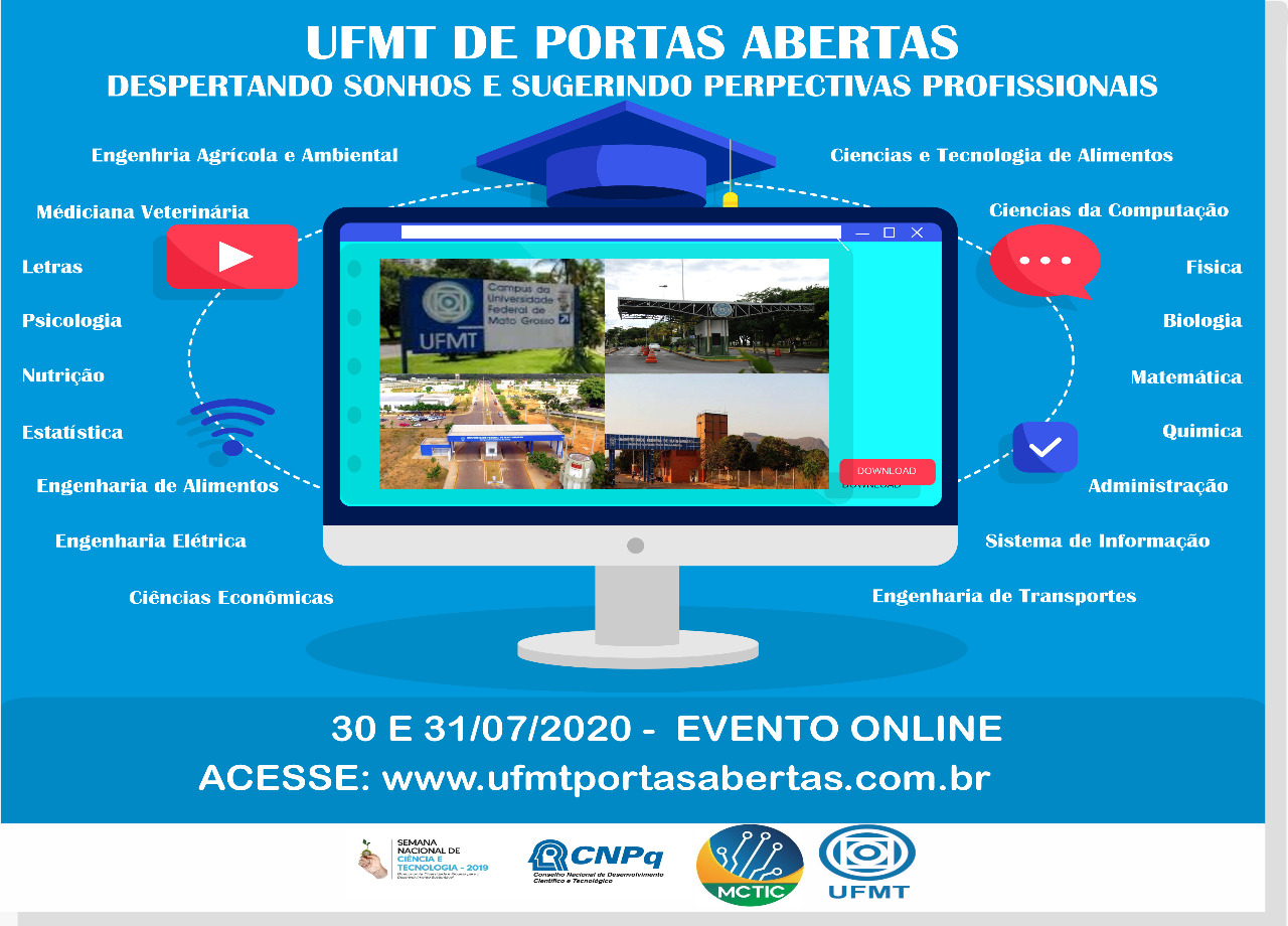 I UFMT Portas Abertas Virtual