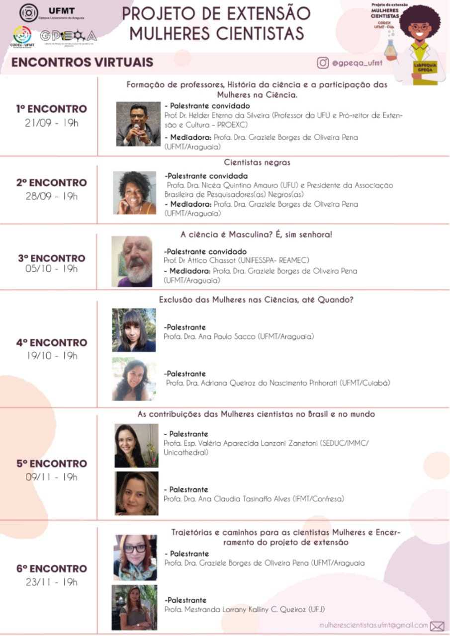 "Mulheres Cientistas" discute ciência em tempos de pandemia
