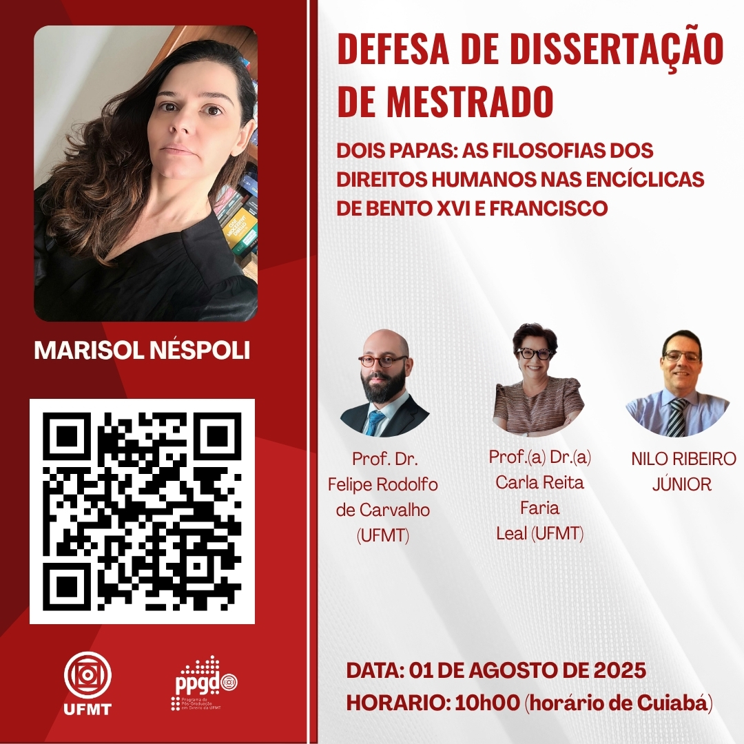 DEFESA PÚBLICA DE DISSERTAÇÃO DE MESTRADO