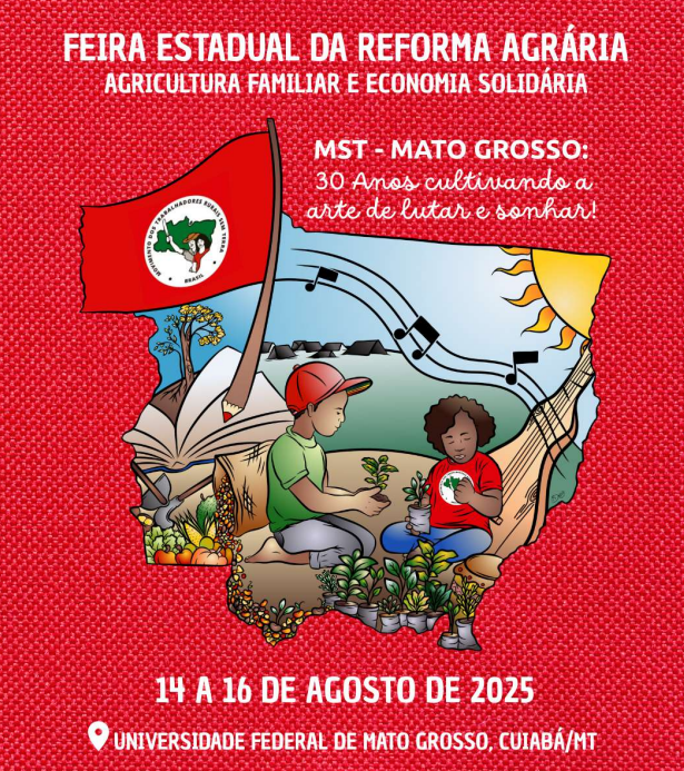  Feira Estadual da Reforma Agrária  no Estacionamento do RU