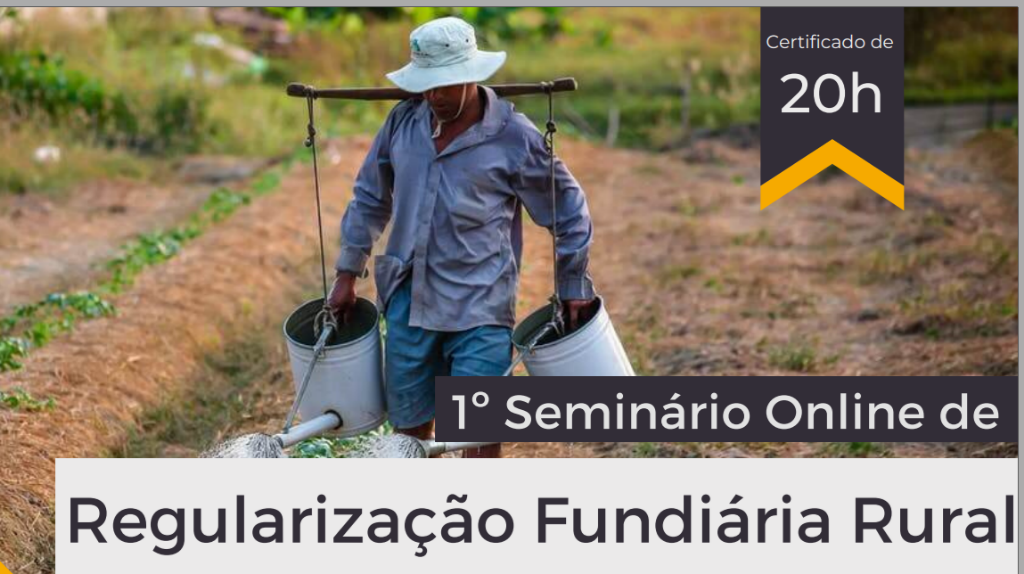Seminário será transmitido no YouTube; inscrições estão abertas