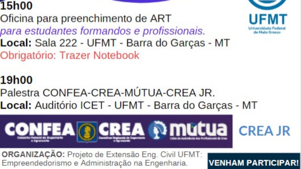 Divulgação do evento