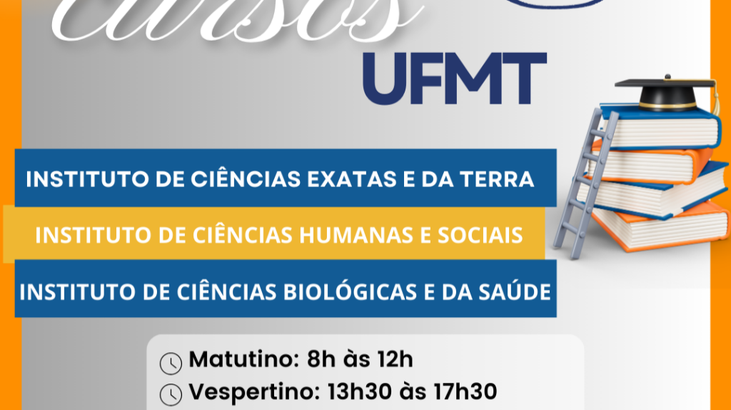Convite Mostra de Cursos UFMT - 2023