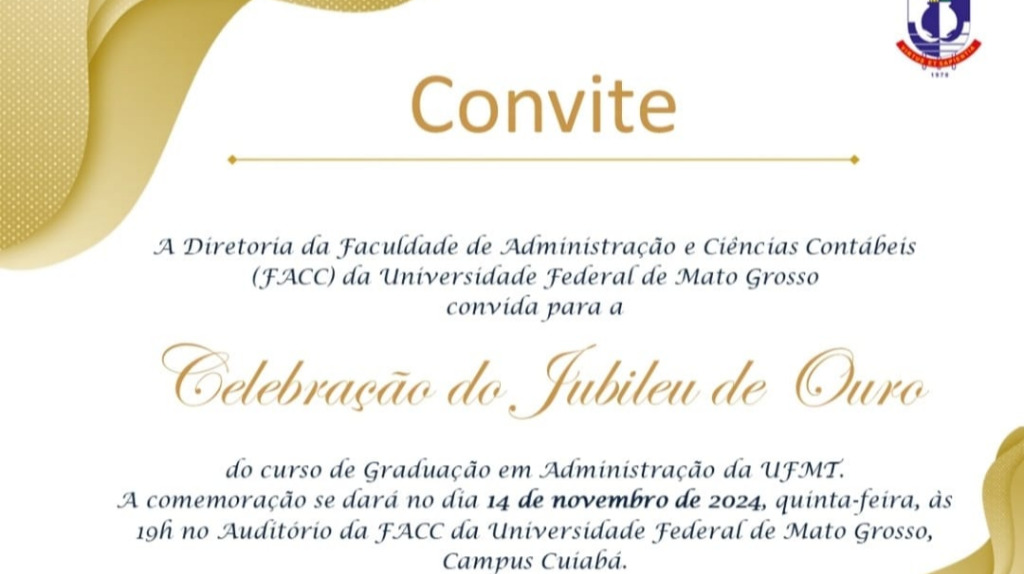 Convite do evento