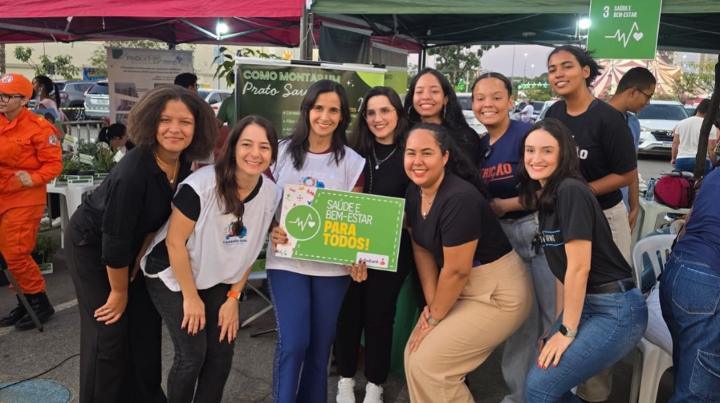Equipe da Faculdade de Nutrição - FANUT em ação com ODS 12: Consumo e Produção responsáveis